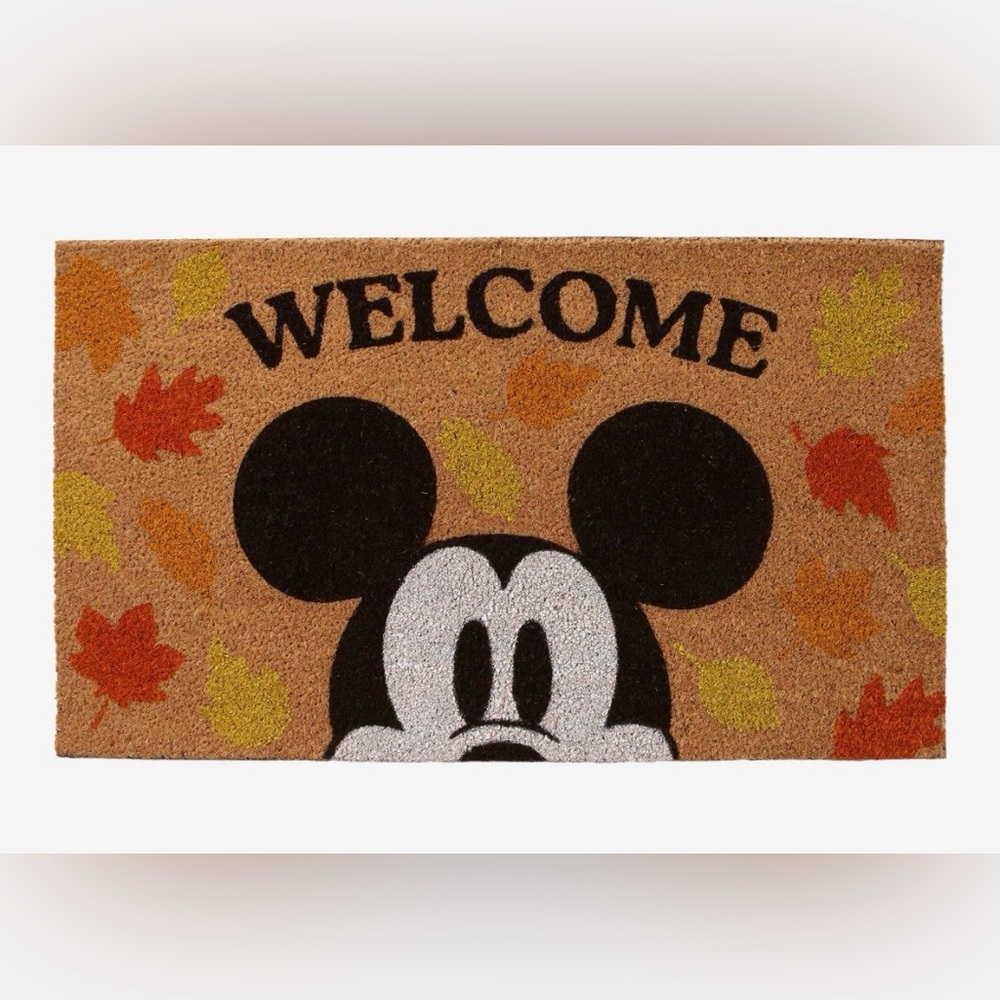Disney Mickey Mouse Welcome Doormat - New